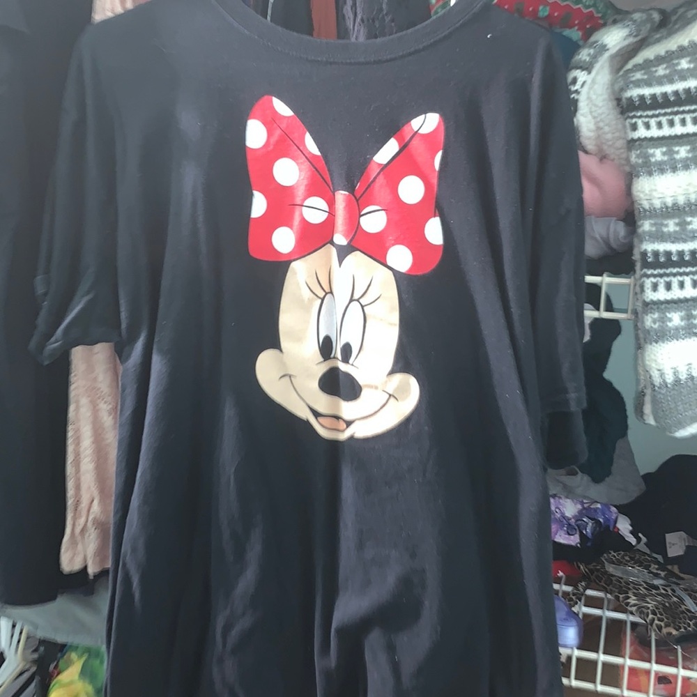 2X DISNEY MINNIE MOUSE T SHIRT OBO